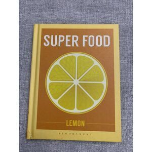"Super Food Lemon" Hardcover Book By Bloomsbury